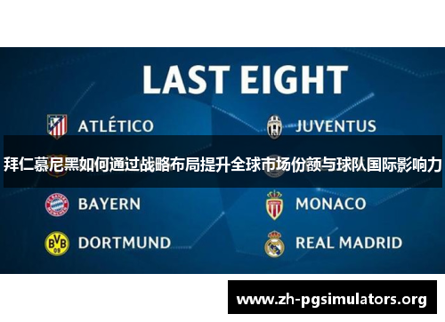 拜仁慕尼黑如何通过战略布局提升全球市场份额与球队国际影响力 拜仁慕尼黑如何通过战略布局提升全球市场份额与球队国际影响力
