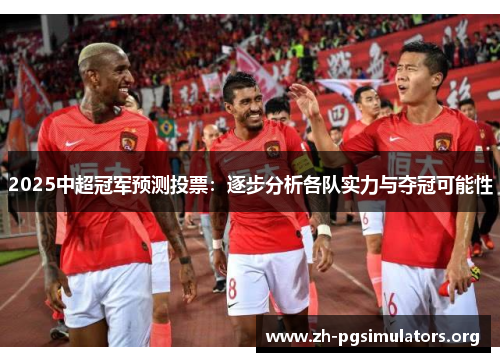 2025中超冠军预测投票:逐步分析各队实力与夺冠可能性 2025中超冠军预测投票:逐步分析各队实力与夺冠可能性